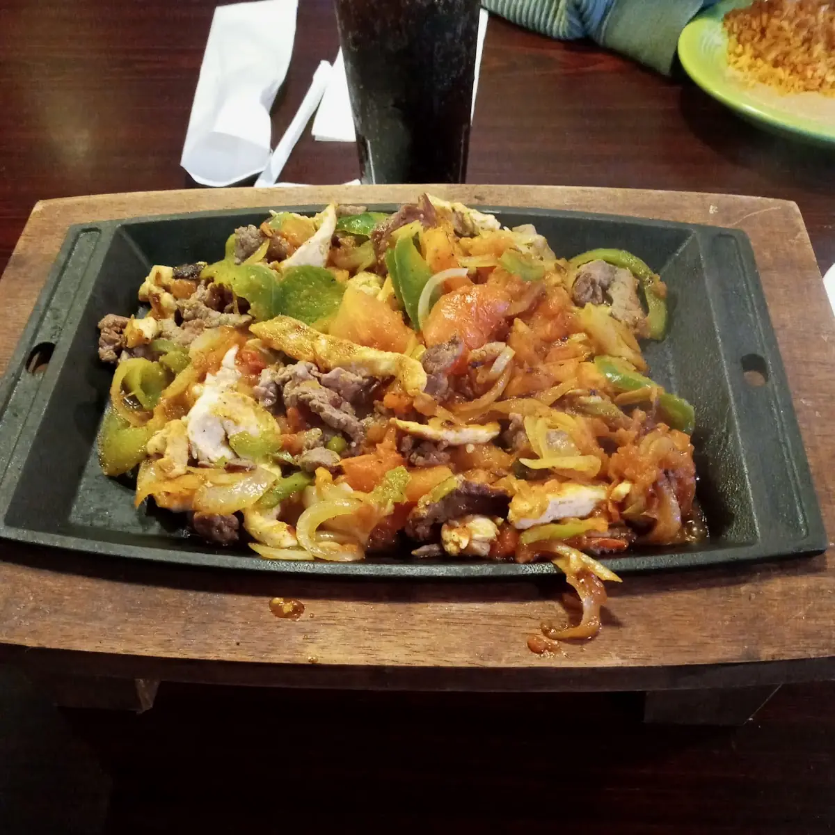 Chicken and Beef Fajitas