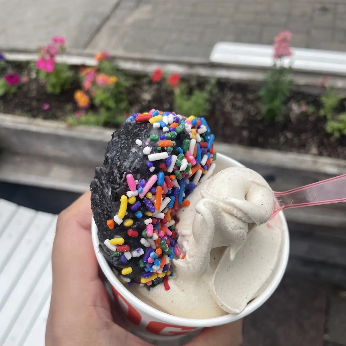 Cake Doughnut Sundae