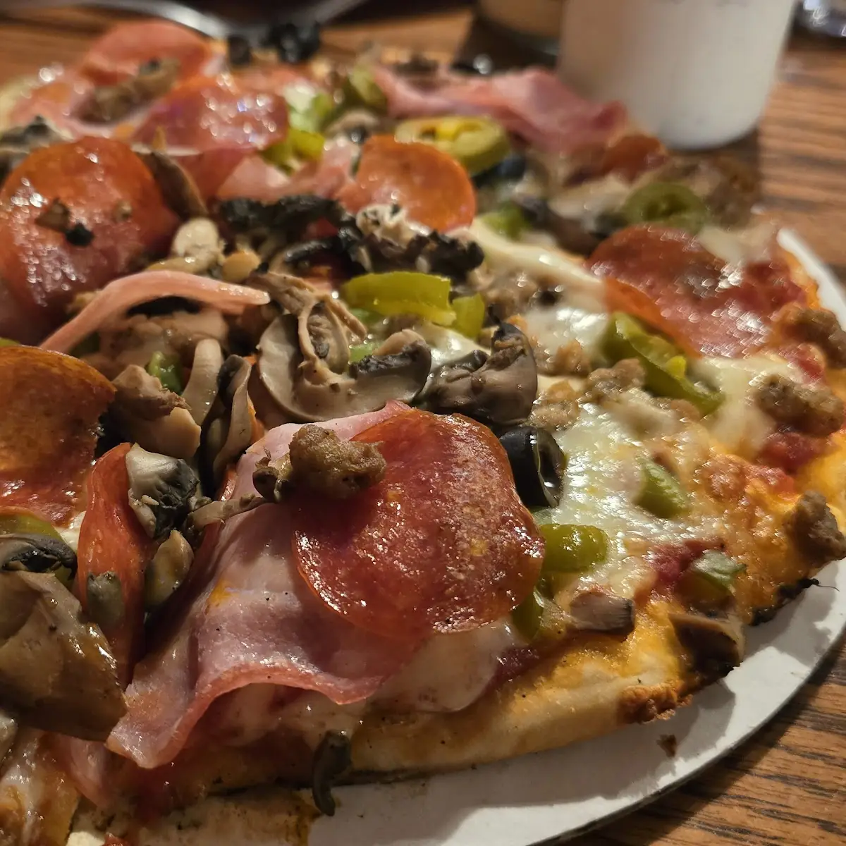 Supreme Pizza with Jalapenos