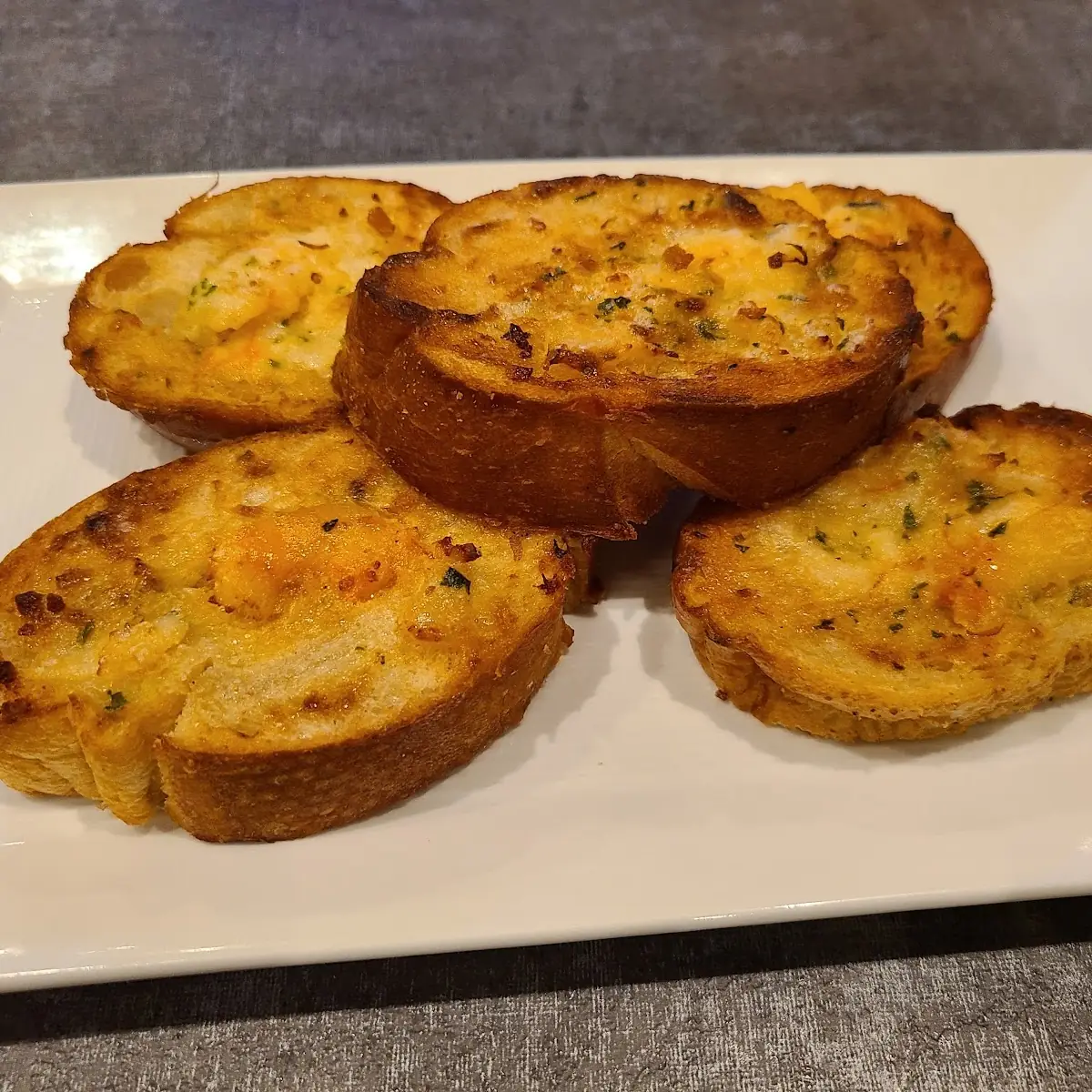 Shrimp Cheesy Bread
