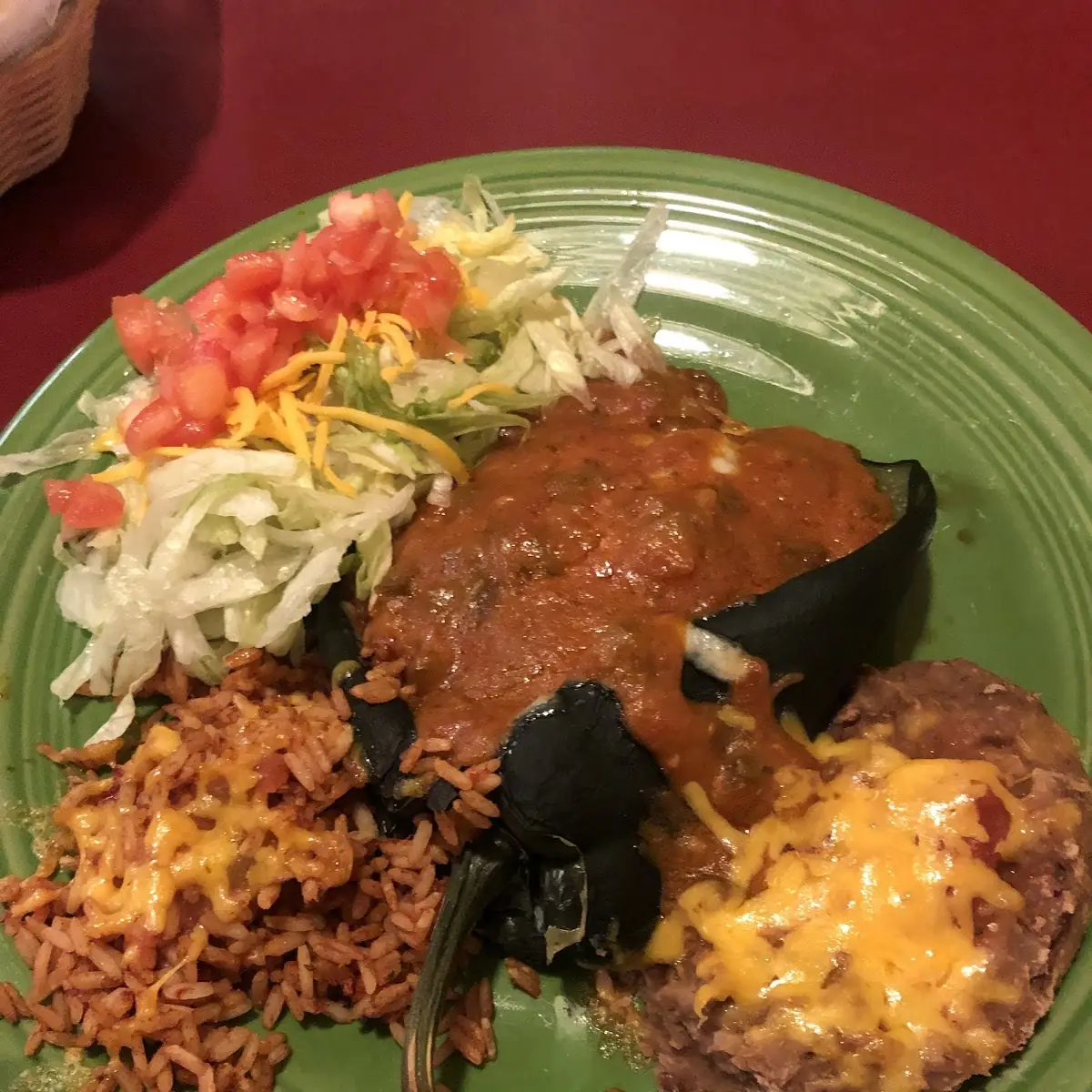 Rice and Refried Beans