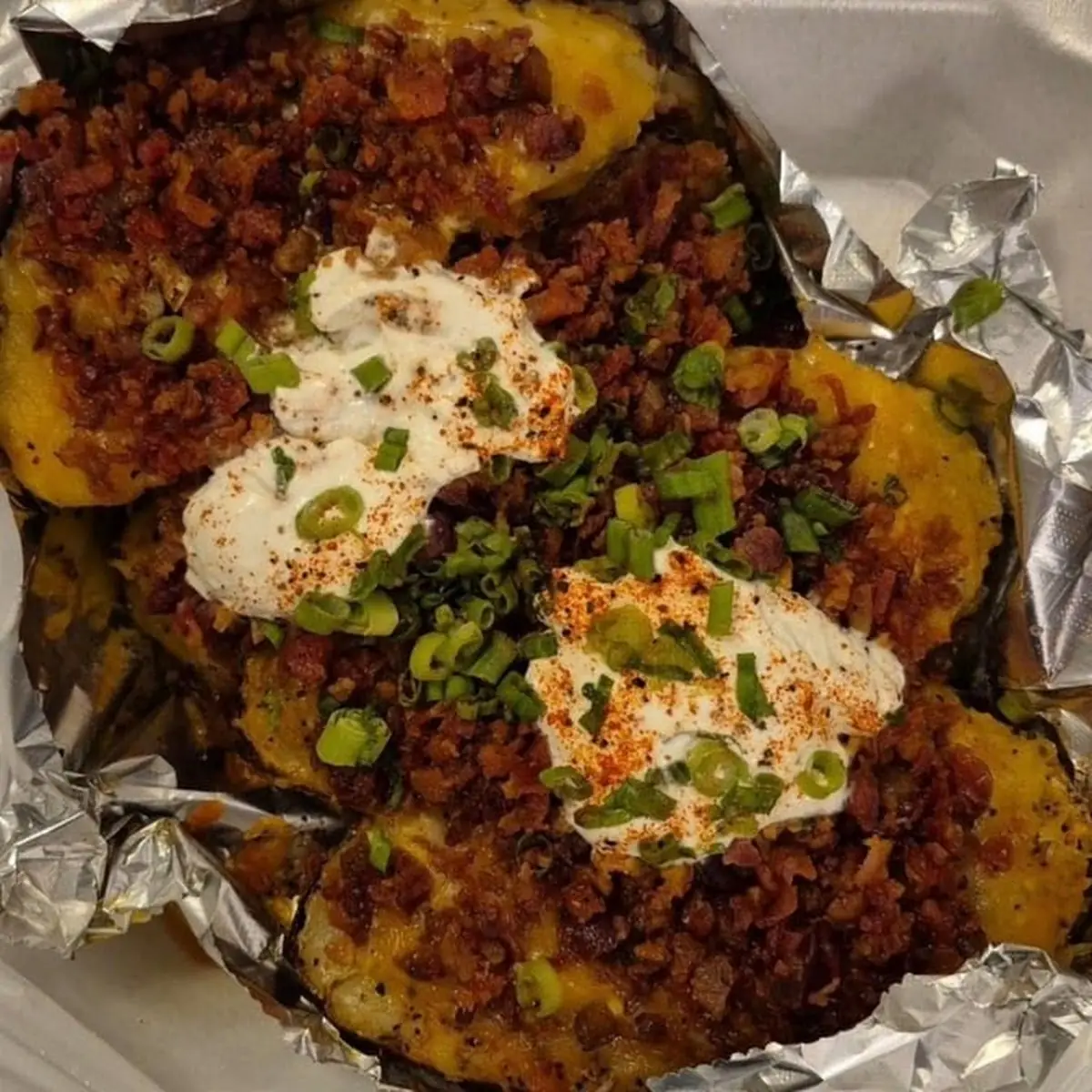 Loaded Baked Potato with Toppings