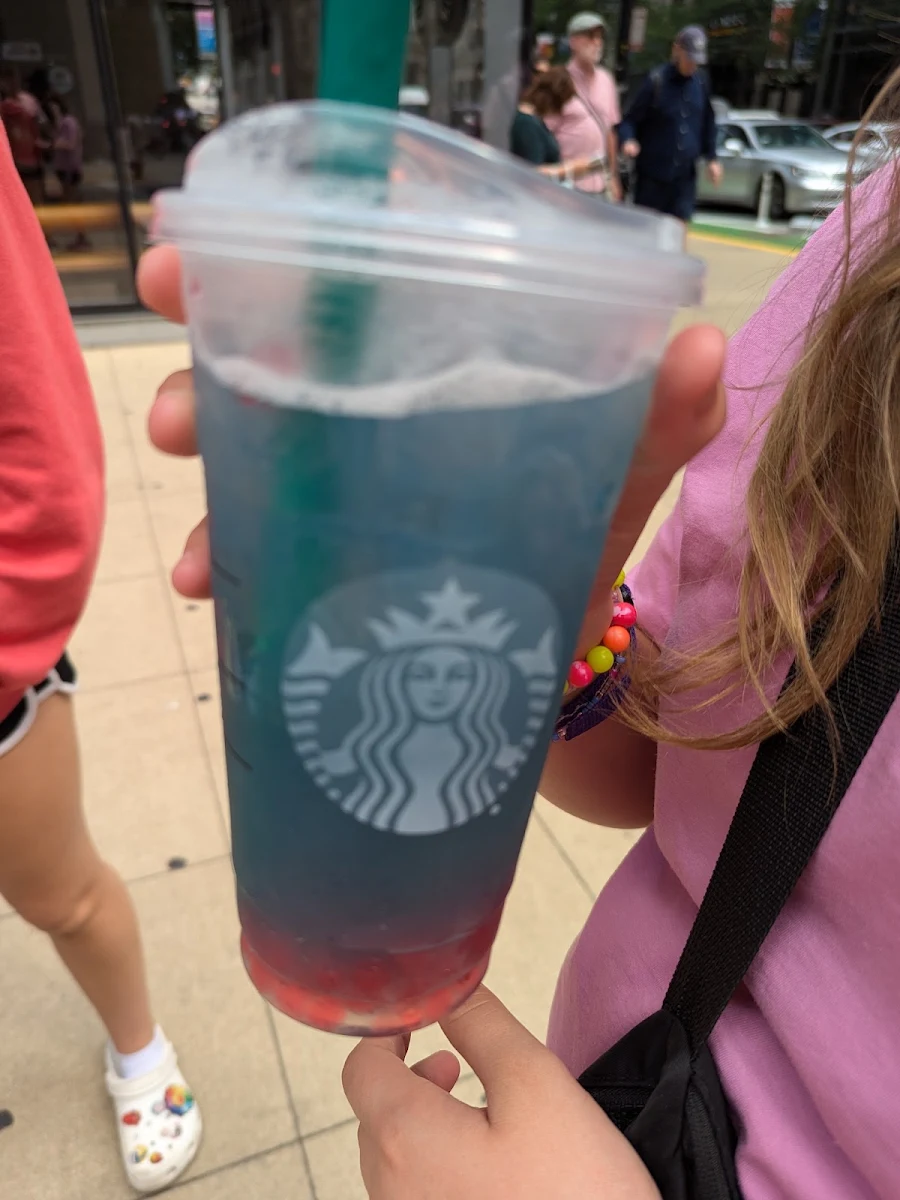 Blue Coconut Lemonade Refresher