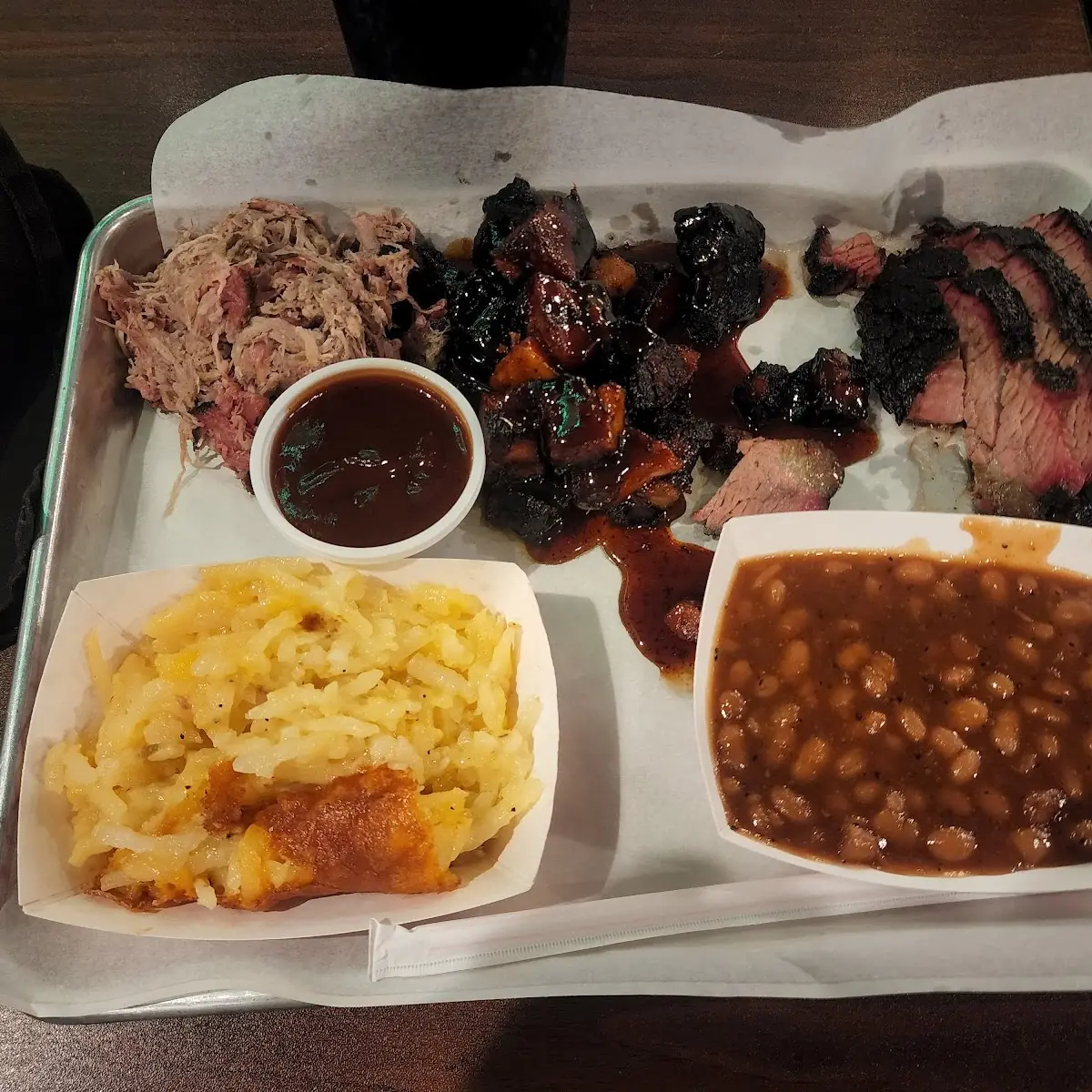 Burnt Ends Brisket Pulled Pork
