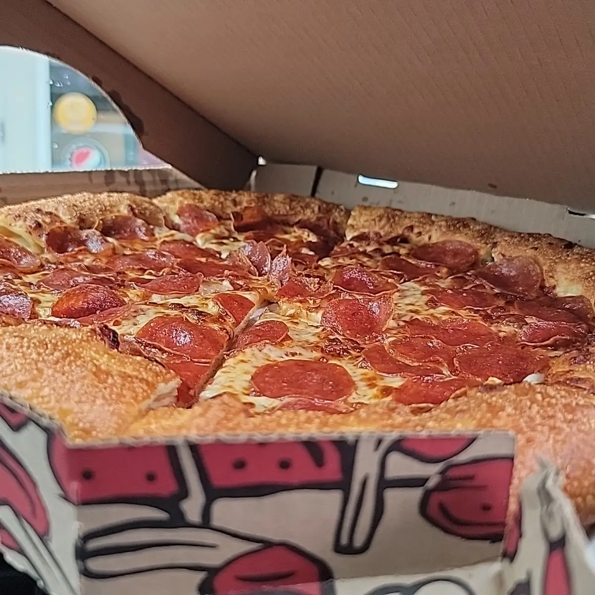 Stuffed Crust Pepperoni Pizza