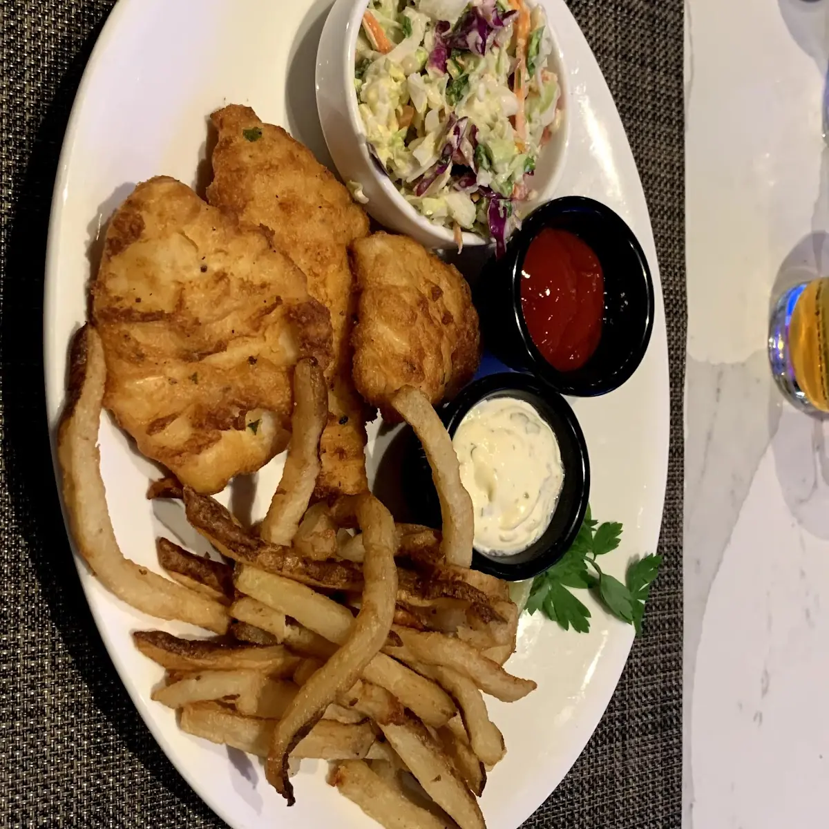 IPA Beer Battered Fish & Chips