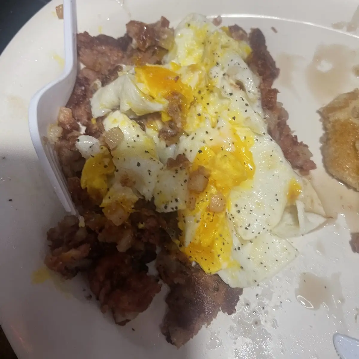 Corned Beef Hash and Eggs