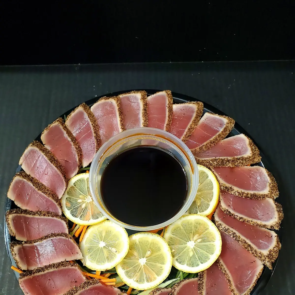 Seared Tuna Platter