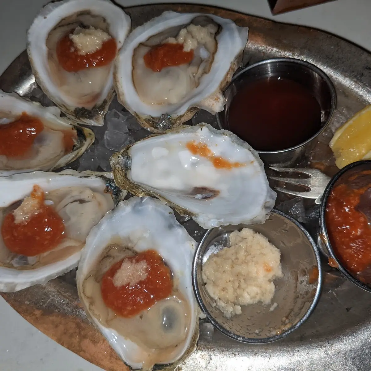 Dozen Oysters on the Half Shell