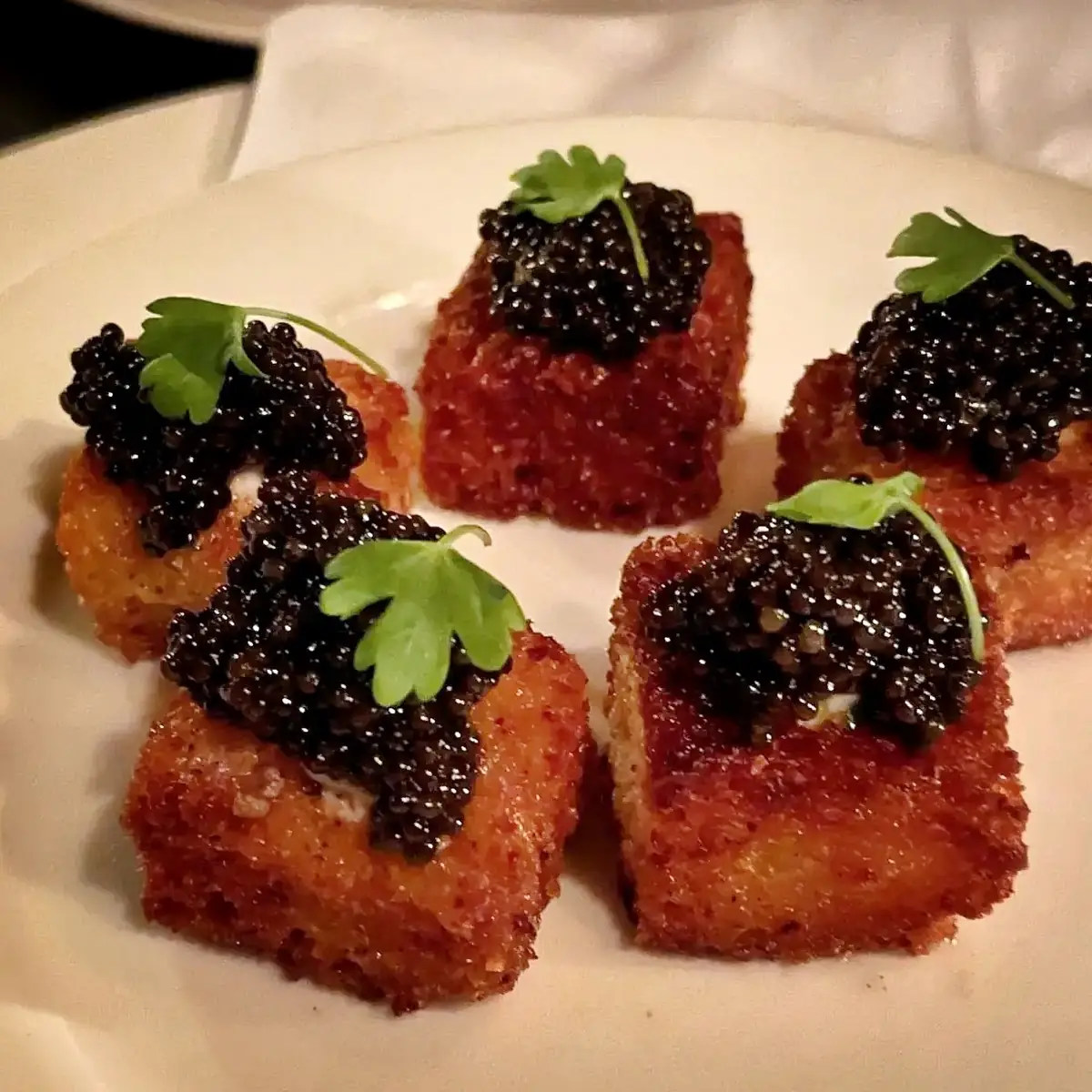 Bone Marrow with Caviar