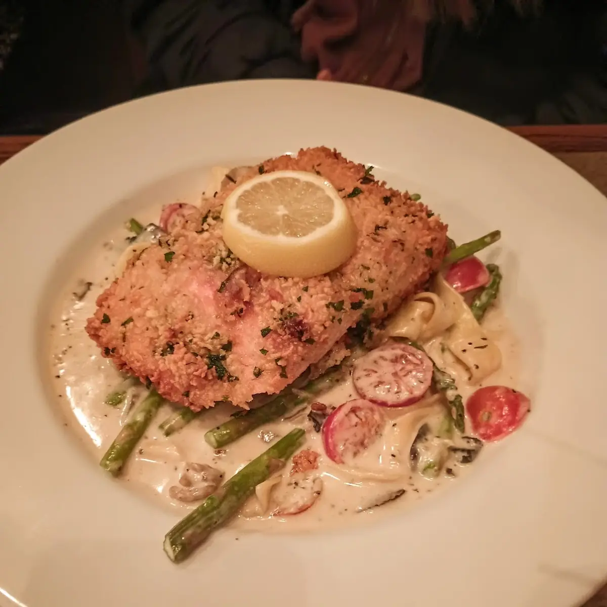 Panko Crusted Salmon