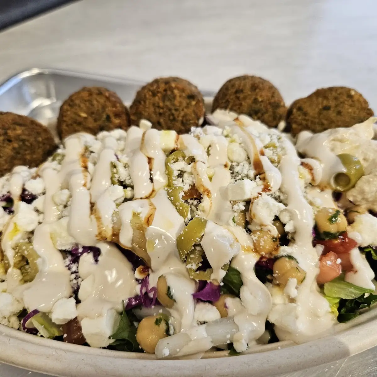 Falafel Salad Bowl