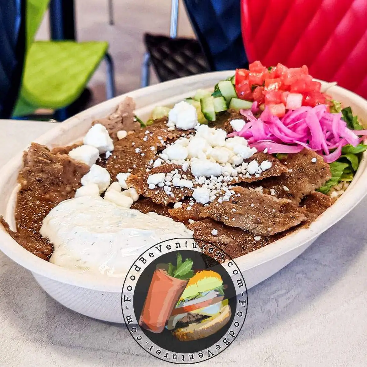 Gyro Rice Bowl