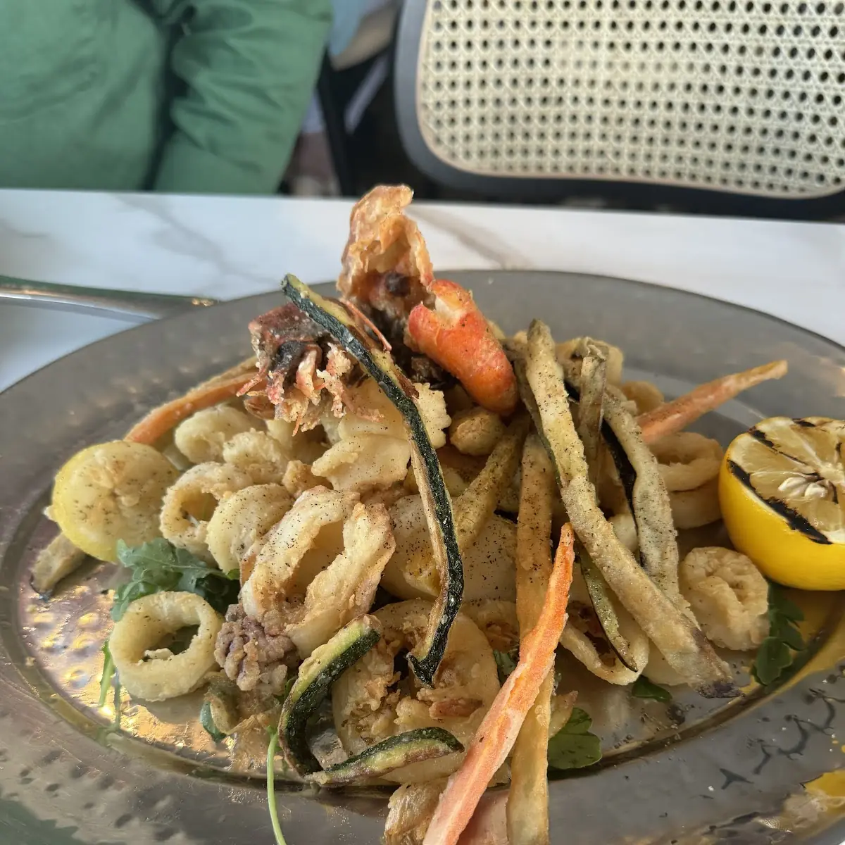 Frittura Mista Con Calamari