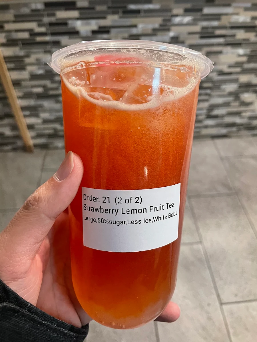 Strawberry Lemon Fruit Tea