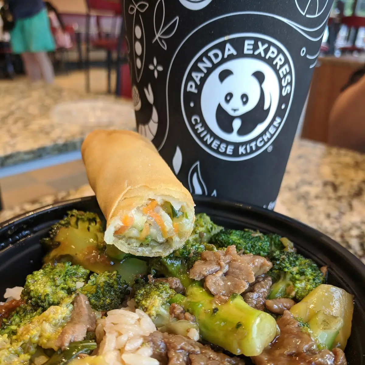 Broccoli Beef with White Rice