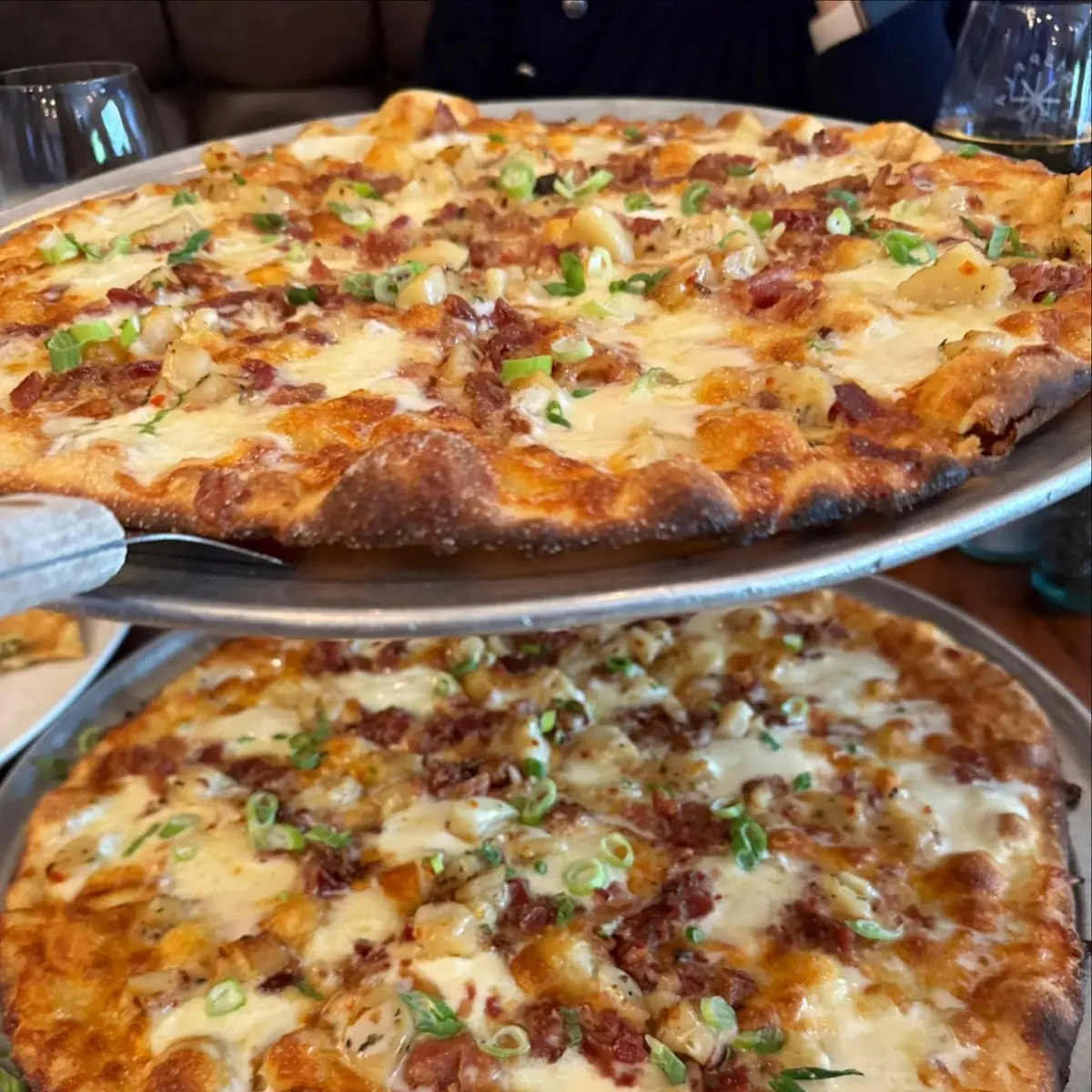 Scallops Bacon Pizza