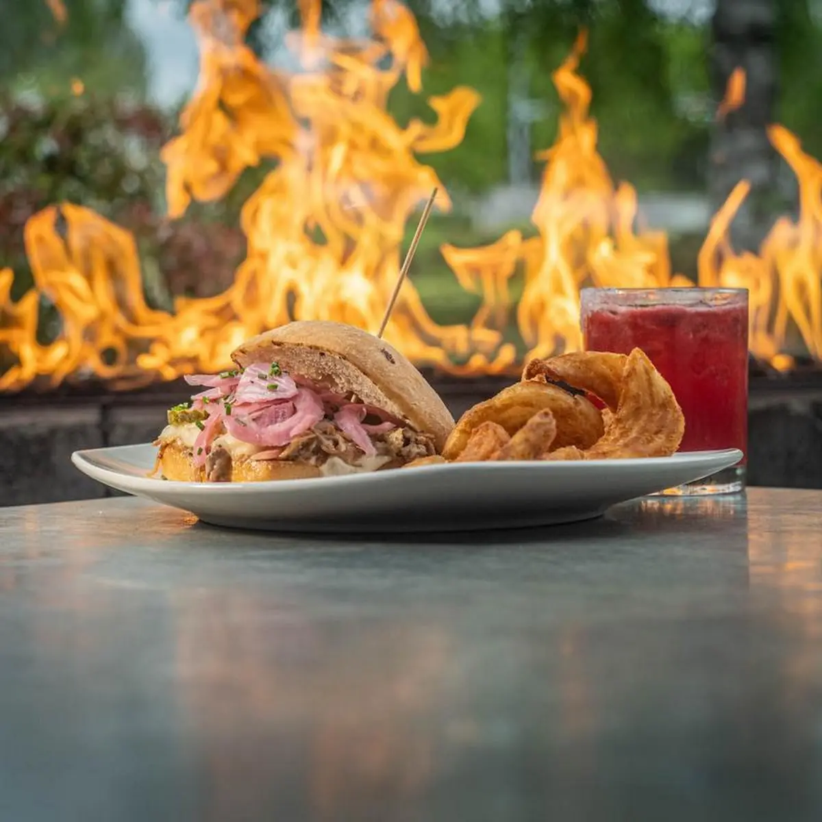 Bourbon Pulled Pork Ciabatta