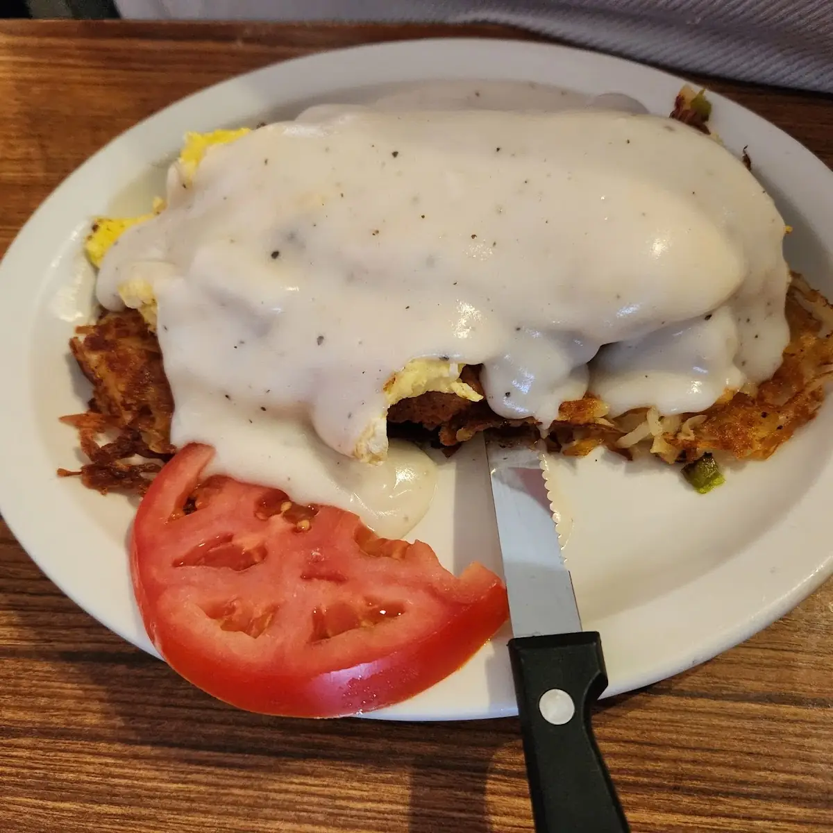 Chicken Fried Steak Breakfast