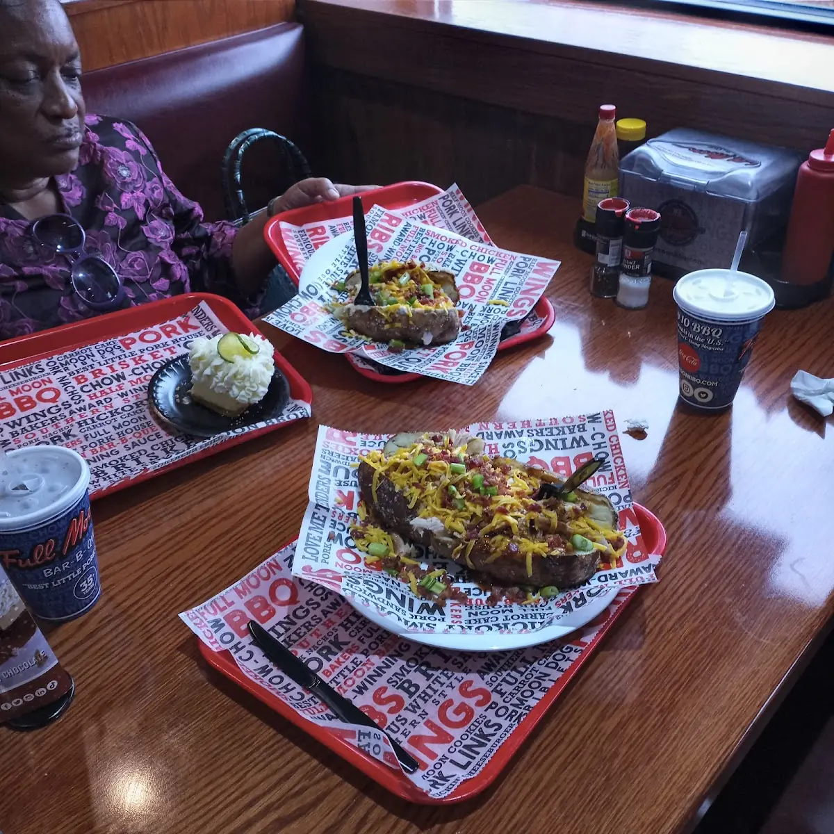 Loaded Baked Potato with Brisket