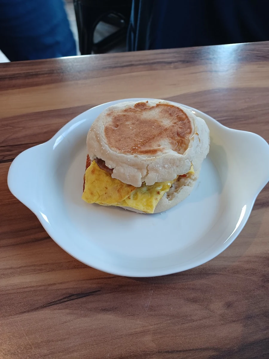 Sausage Egg and Cheese Muffin
