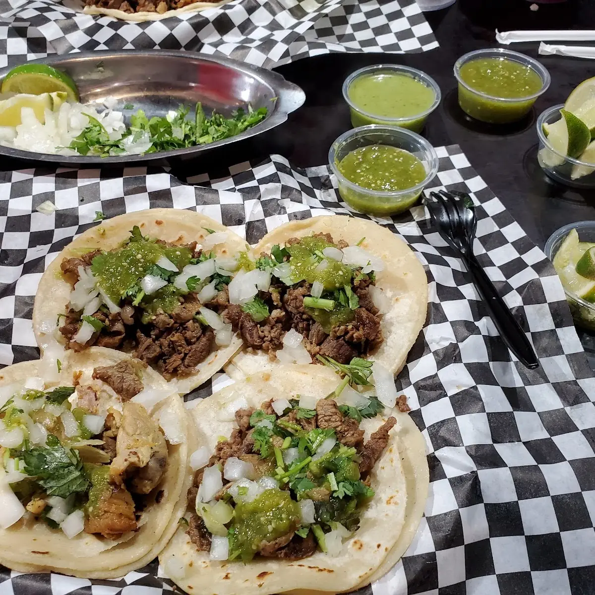 Street Tacos De Carne Asada