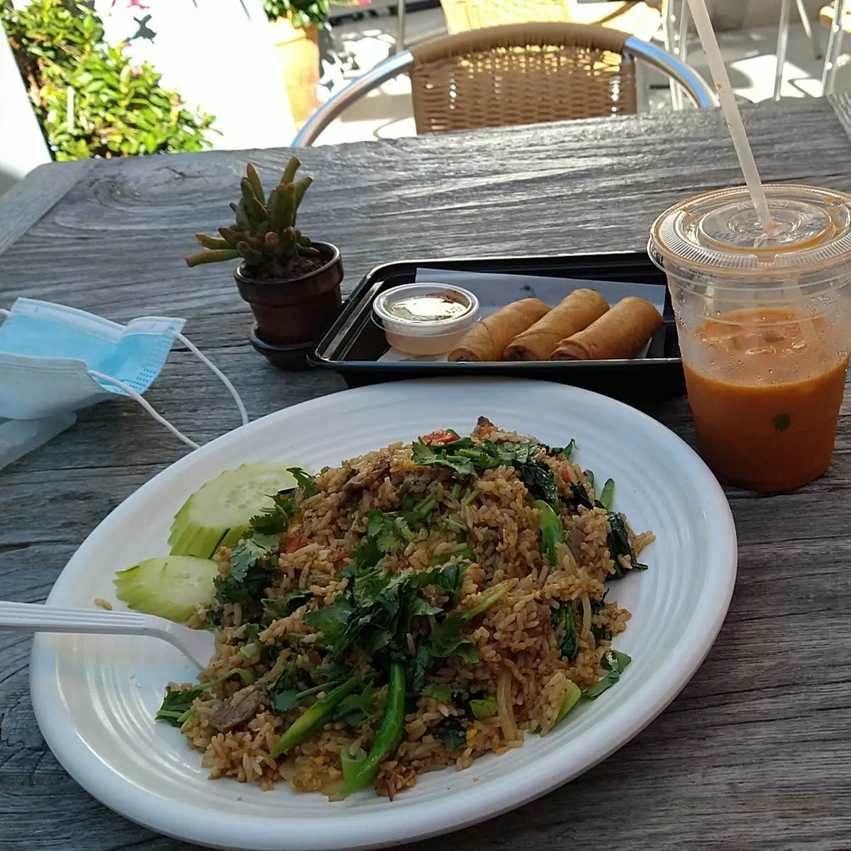 Beef Fried Rice with Thai Basil