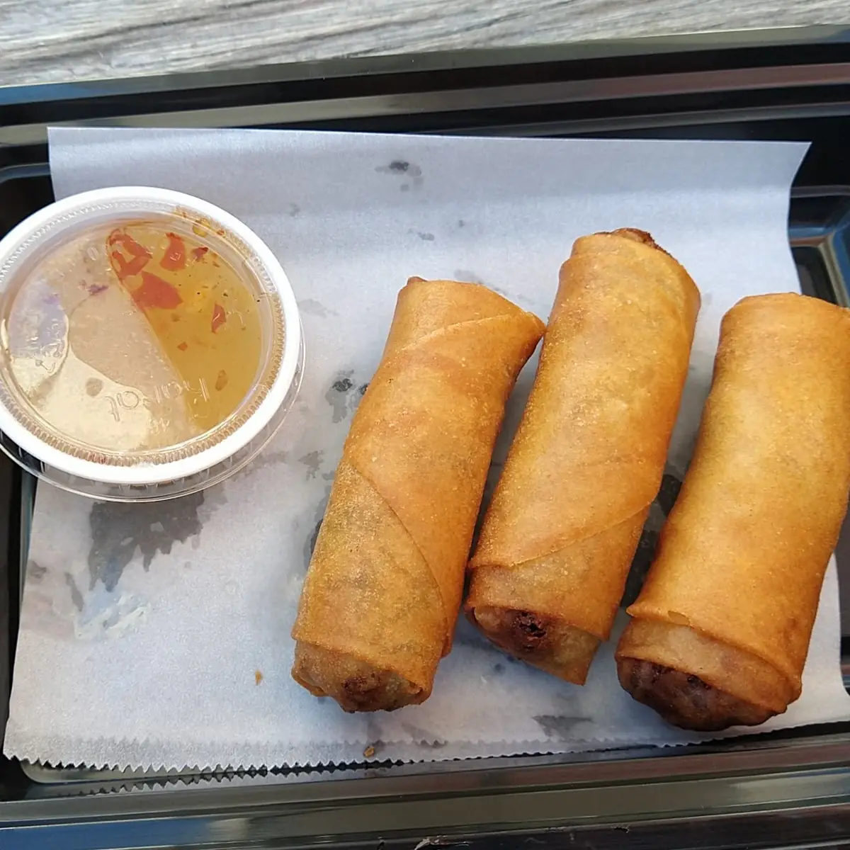 Golden Fried Spring Rolls