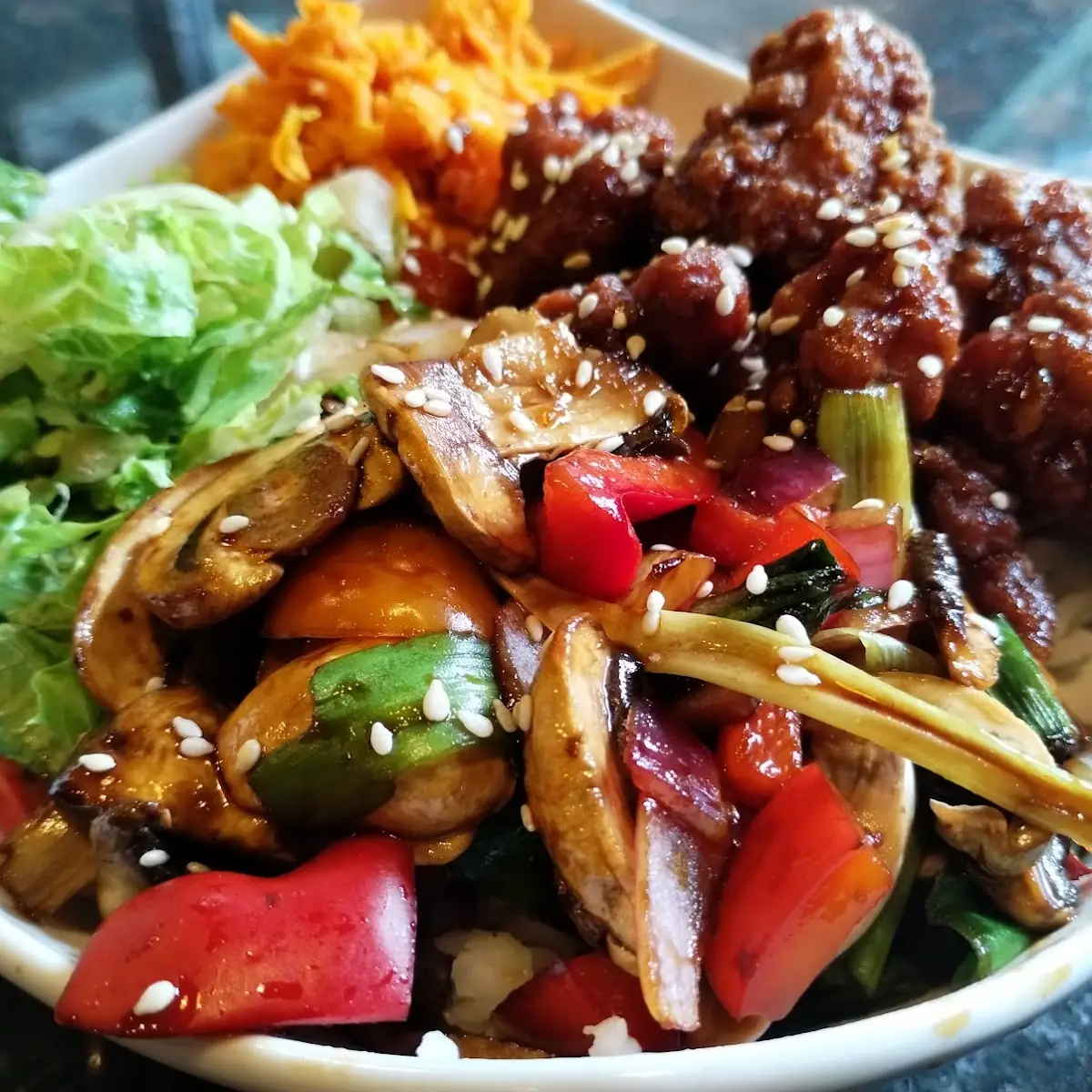 Crunchy Chicken Bowl