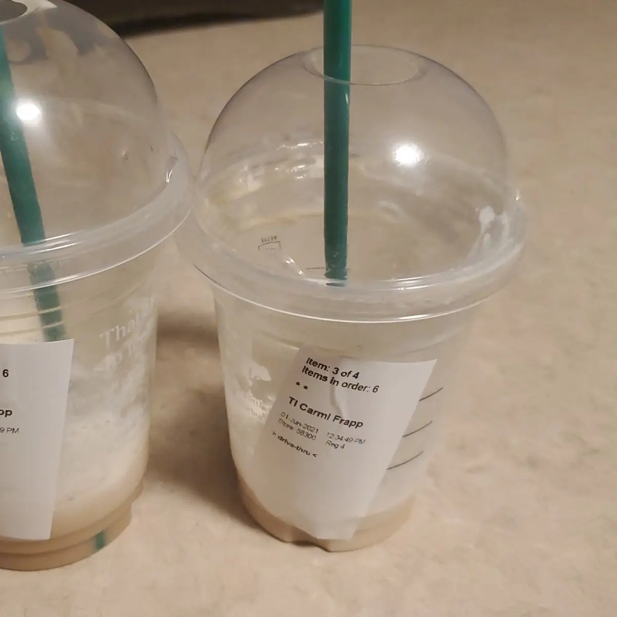 Caramel Frappe