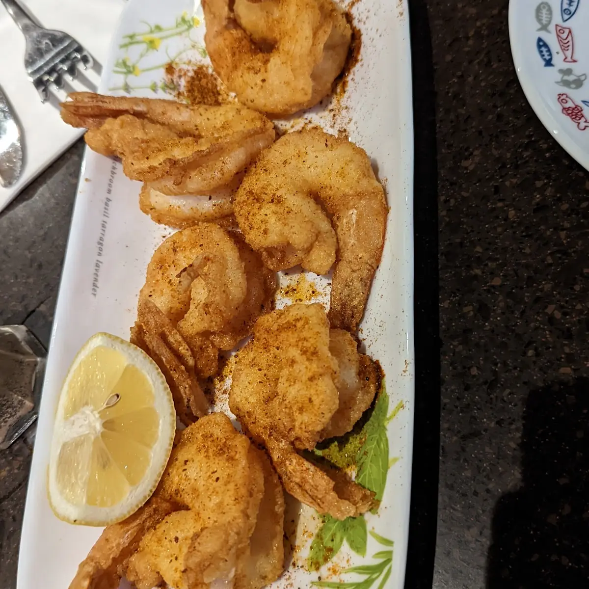 Jumbo Fried Grilled Shrimp