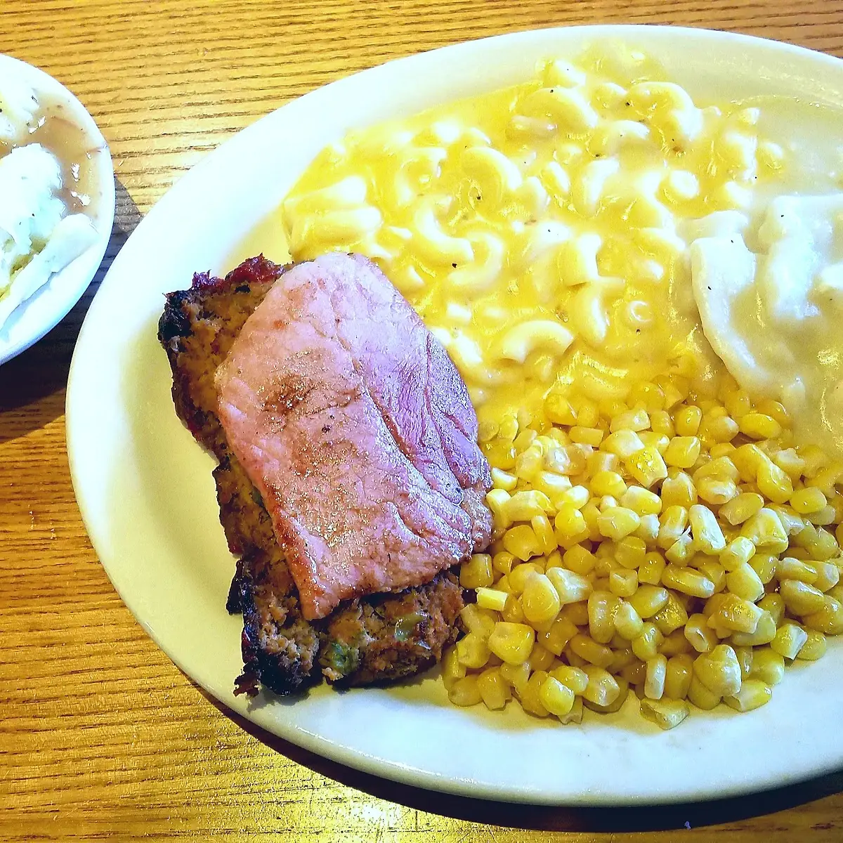 Meatloaf and Mac & Cheese