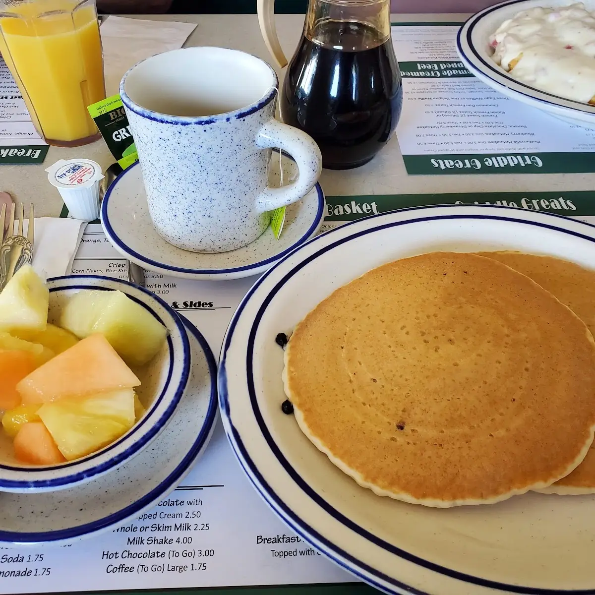 Blueberry Pancakes