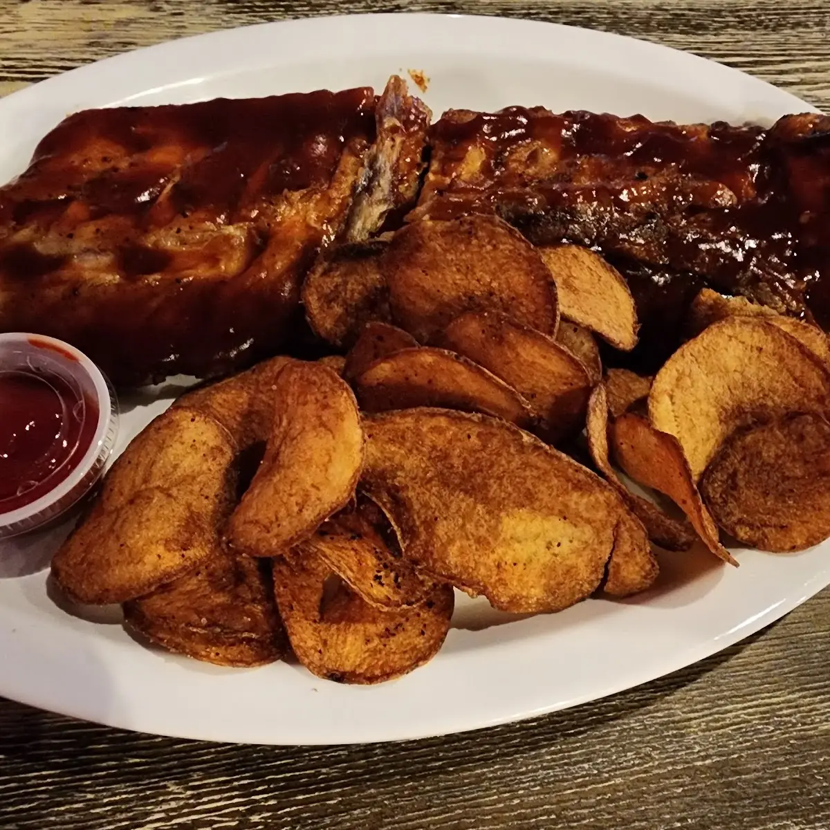 Full Rack of Ribs with Chips
