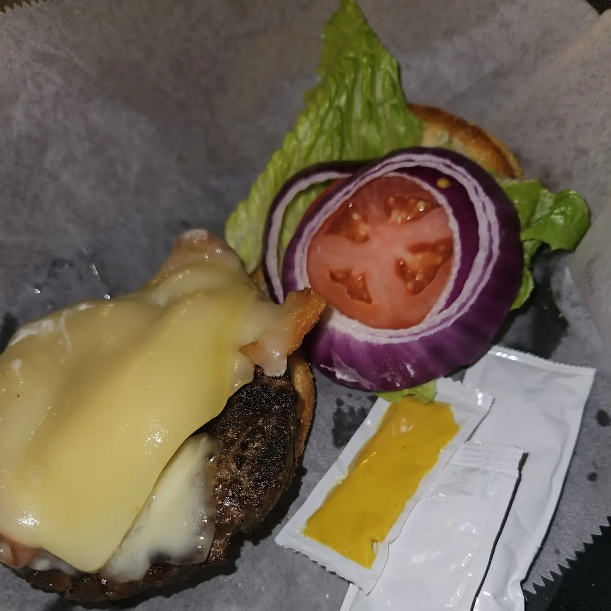 Swiss Mushroom Burger