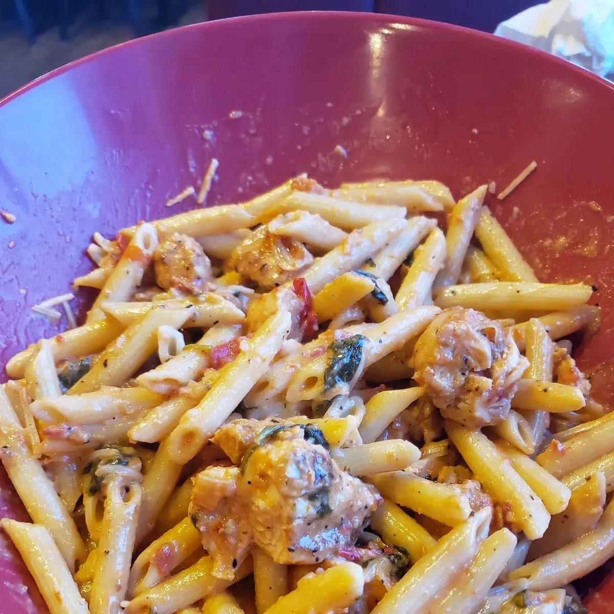 Tuscan Chicken Pasta