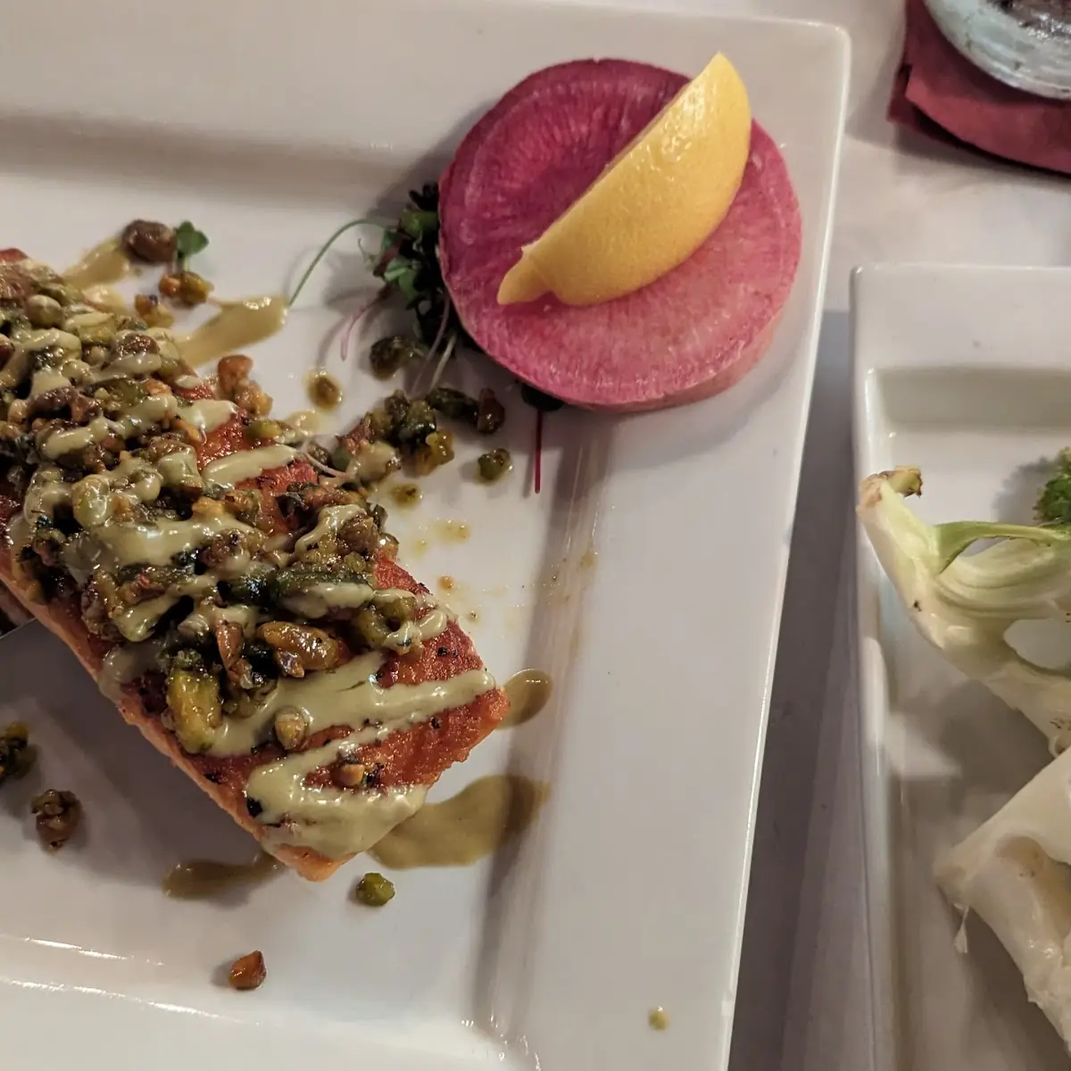 Pistachio Crusted Salmon