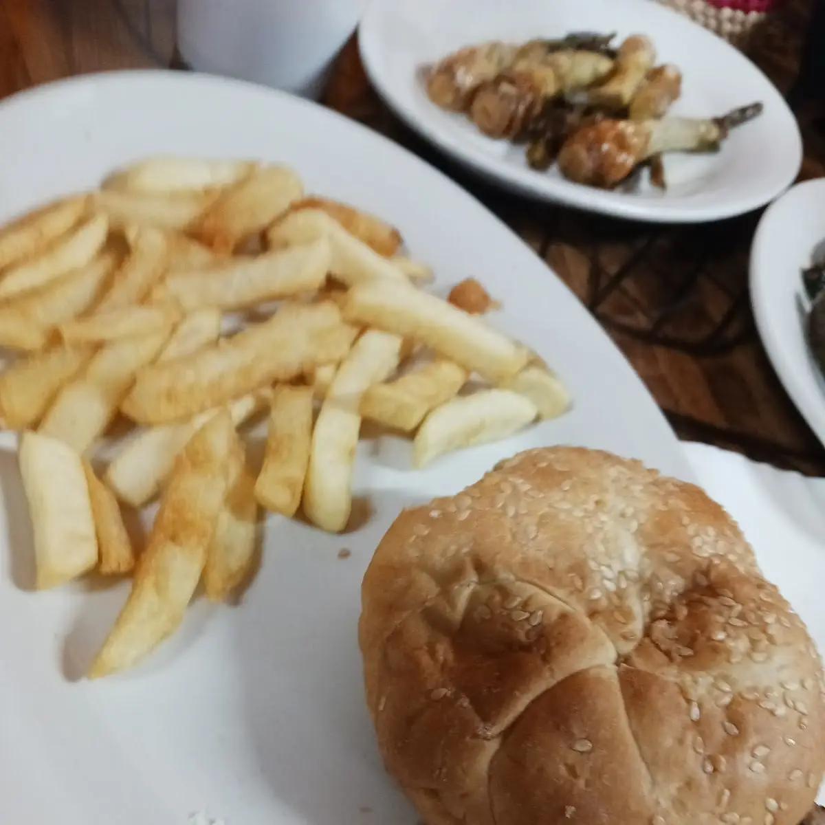 Kids Cheeseburger and Fries