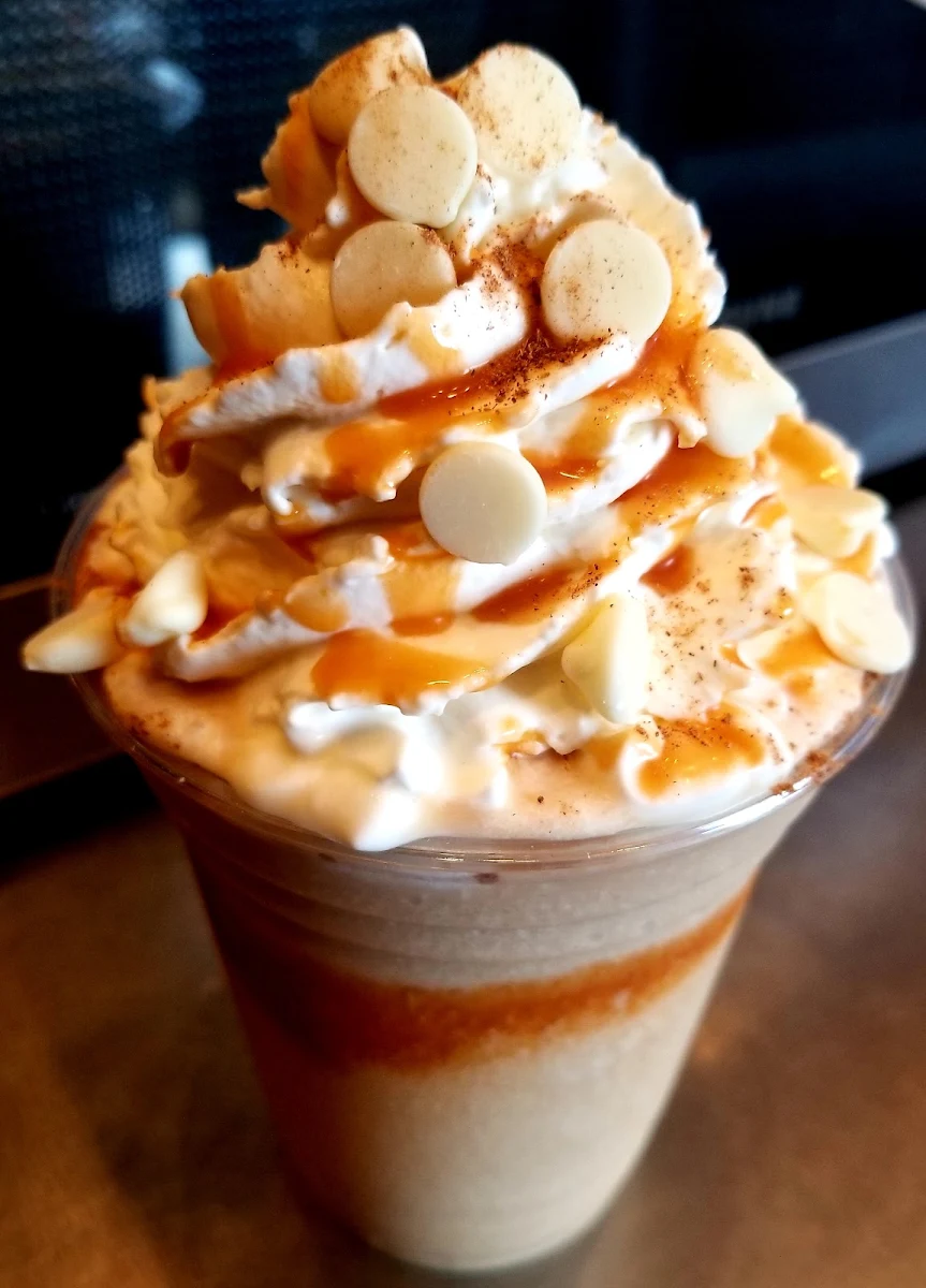 Pumpkin White Java Chip Frappe
