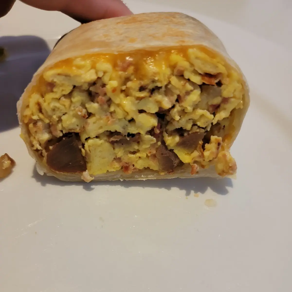 Bacon Egg and Cheese Burrito