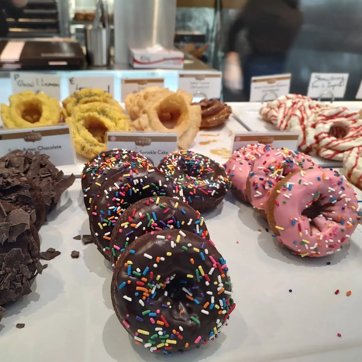 Sprinkles and Old Fashion Doughnuts