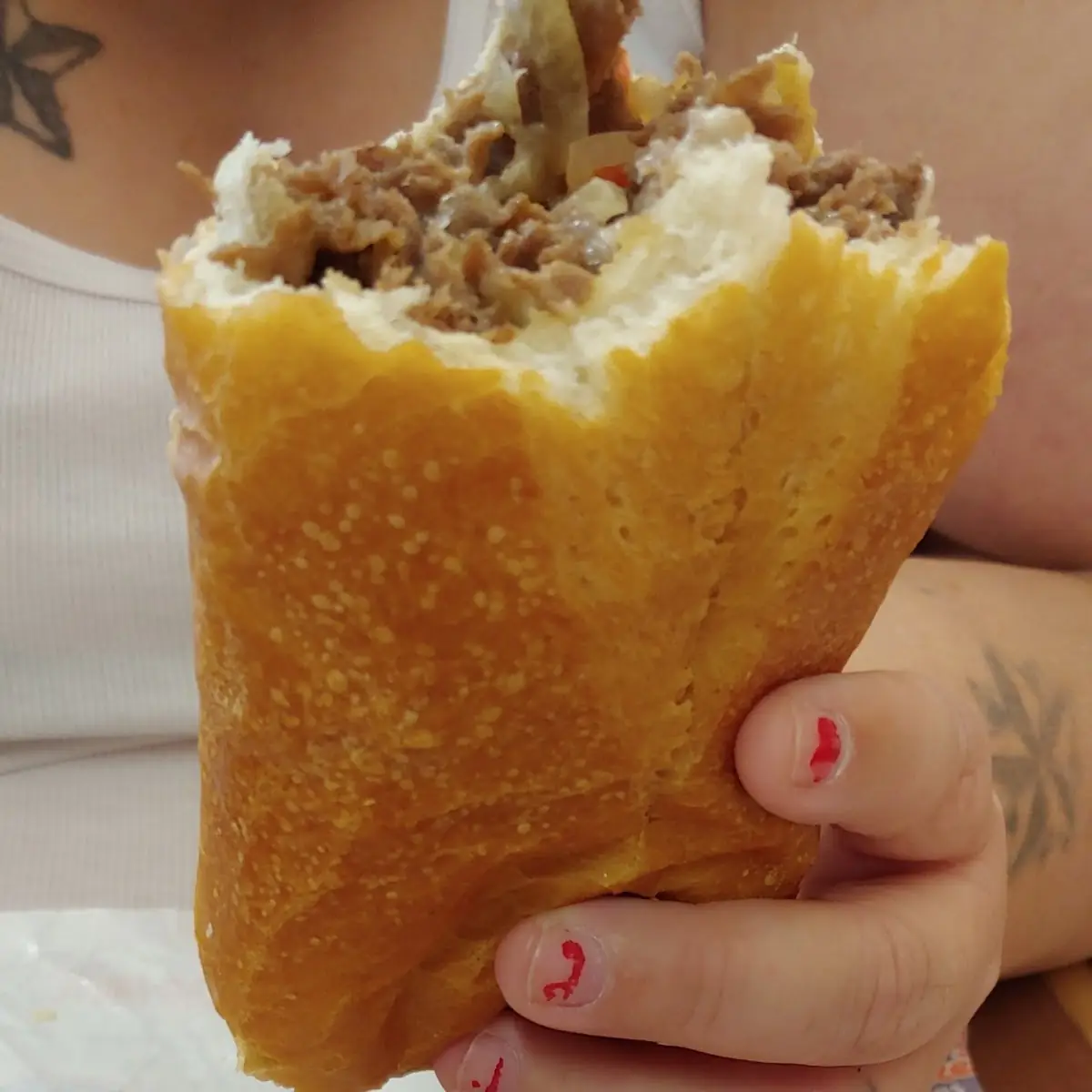 Philly Cheese Steak Sandwich