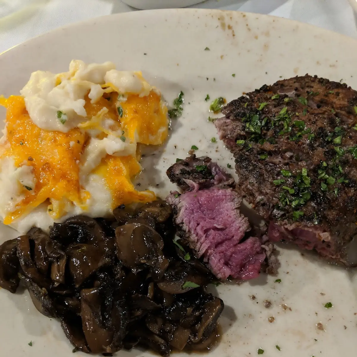 Filet Mignon Cooked to Perfection