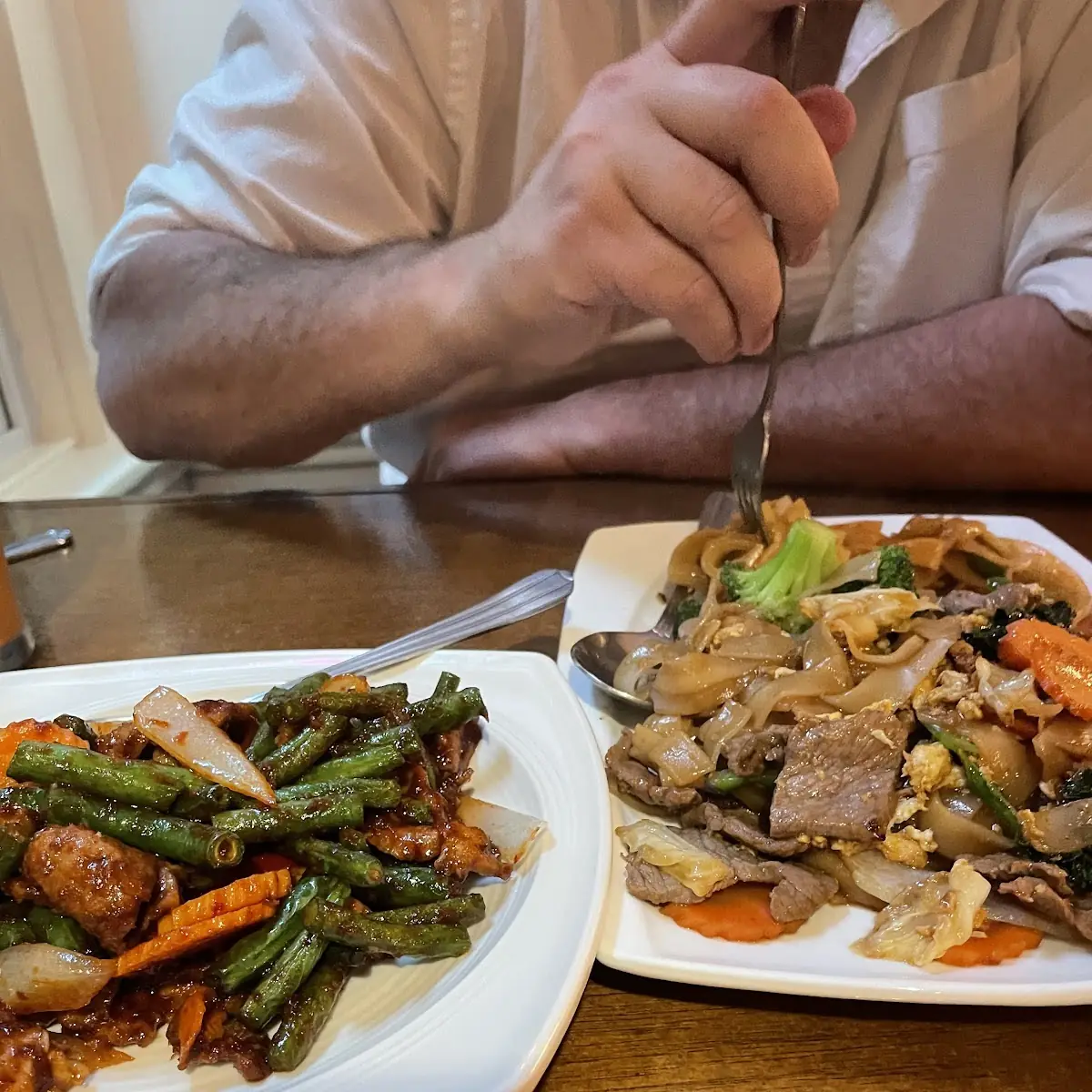 Pad See EW and Pork Prik King