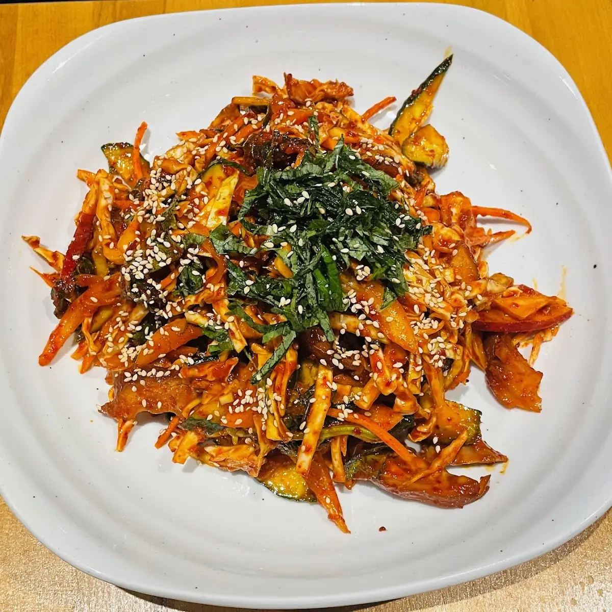 골뱅이 무침 spicy whelk salad