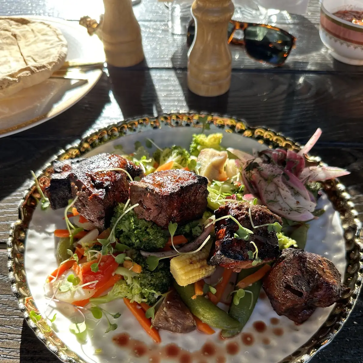 Beef Liver with Mixed Veggies