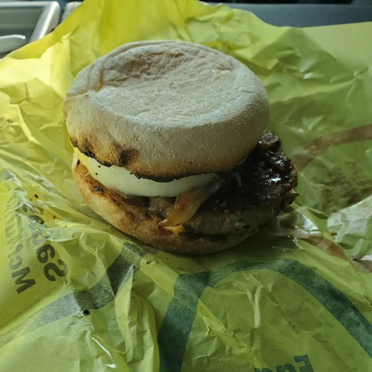Steak Egg and Cheese Mcmuffin