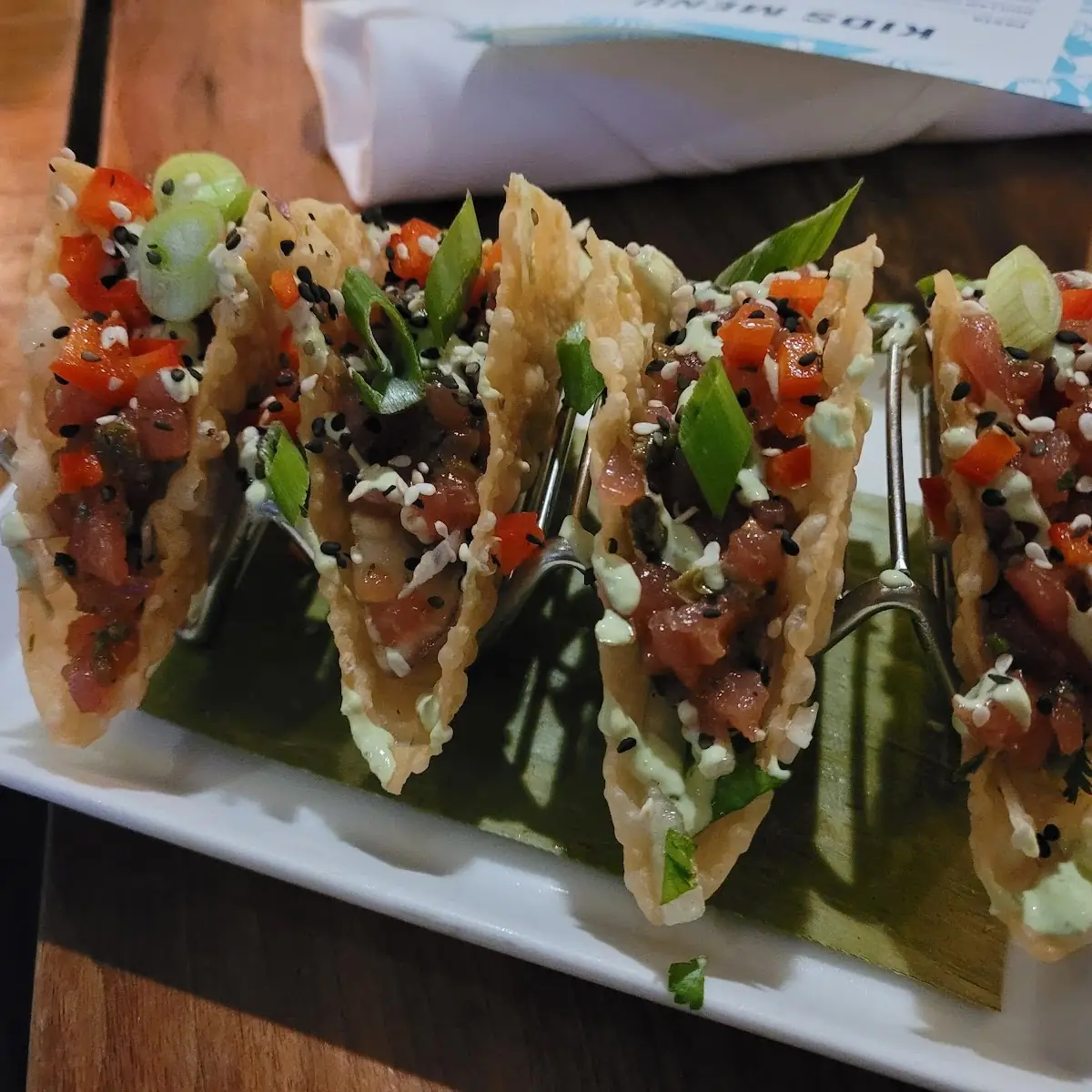 Ahi Tuna Tacos