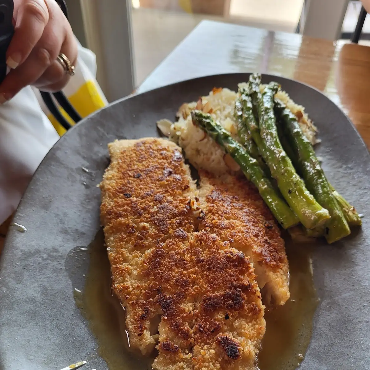 Macadamia-Nut-Crusted Snapper