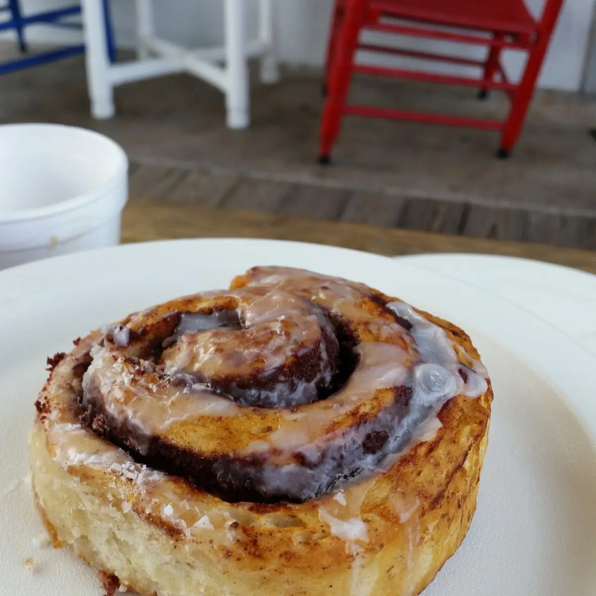 Iced Cinnamon Roll